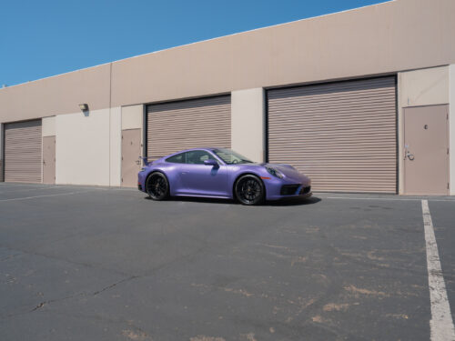 2024 Porsche 911 Carrera GTS in PTS Viola Purple Metallic — Strada Nera San Diego