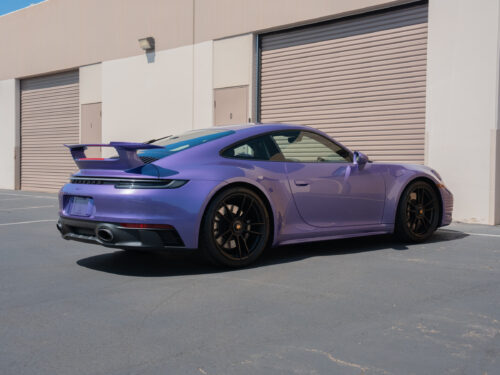 2024 Porsche 911 Carrera GTS in PTS Viola Purple Metallic — Strada Nera San Diego