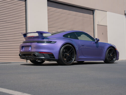2024 Porsche 911 Carrera GTS in PTS Viola Purple Metallic — Strada Nera San Diego
