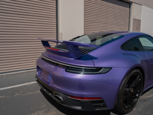 2024 Porsche 911 Carrera GTS in PTS Viola Purple Metallic — Strada Nera San Diego