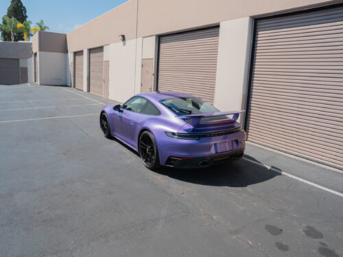 2024 Porsche 911 Carrera GTS in PTS Viola Purple Metallic — Strada Nera San Diego