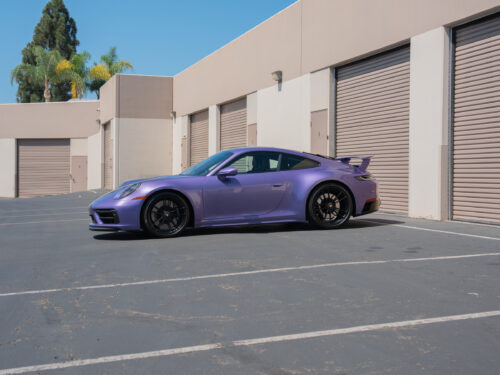 2024 Porsche 911 Carrera GTS in PTS Viola Purple Metallic — Strada Nera San Diego