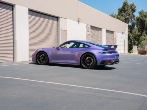 2024 Porsche 911 Carrera GTS in PTS Viola Purple Metallic — Strada Nera San Diego