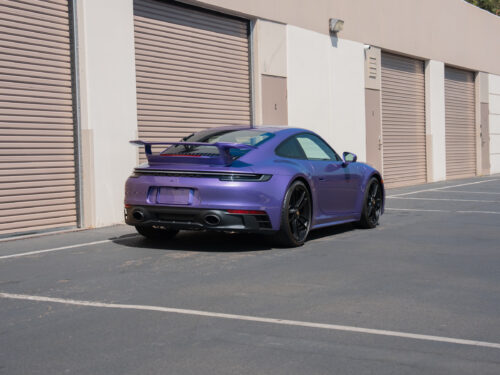 2024 Porsche 911 Carrera GTS in PTS Viola Purple Metallic — Strada Nera San Diego