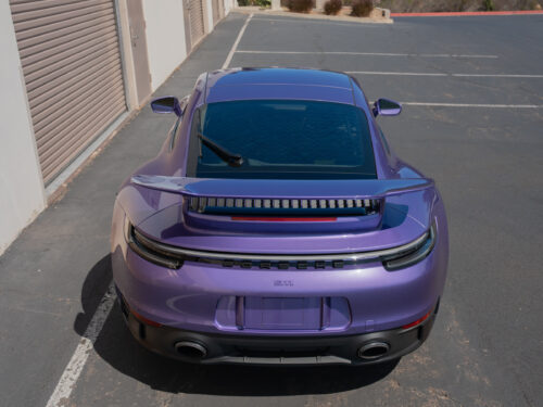 2024 Porsche 911 Carrera GTS in PTS Viola Purple Metallic — Strada Nera San Diego