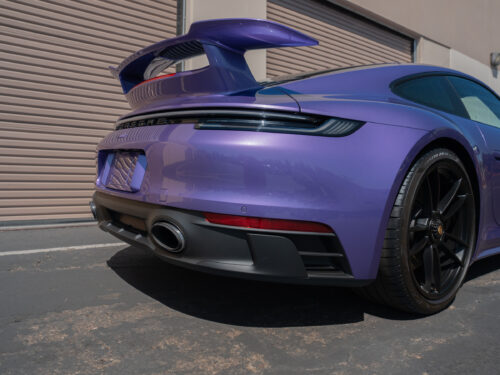 2024 Porsche 911 Carrera GTS in PTS Viola Purple Metallic — Strada Nera San Diego