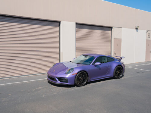 2024 Porsche 911 Carrera GTS in PTS Viola Purple Metallic — Strada Nera San Diego