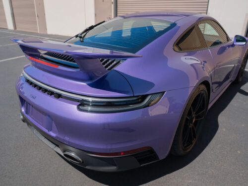 2024 Porsche 911 Carrera GTS in PTS Viola Purple Metallic — Strada Nera San Diego