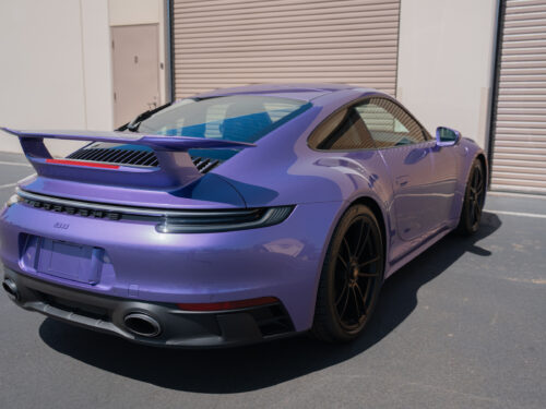 2024 Porsche 911 Carrera GTS in PTS Viola Purple Metallic — Strada Nera San Diego