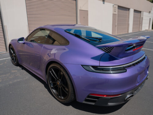 2024 Porsche 911 Carrera GTS in PTS Viola Purple Metallic — Strada Nera San Diego
