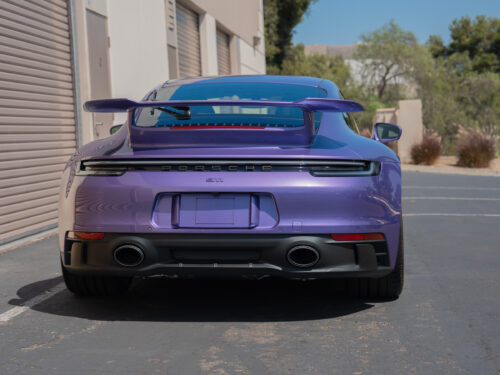 2024 Porsche 911 Carrera GTS in PTS Viola Purple Metallic — Strada Nera San Diego