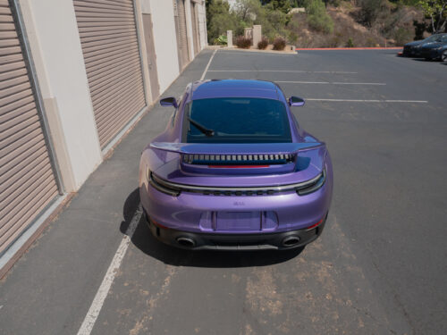2024 Porsche 911 Carrera GTS in PTS Viola Purple Metallic — Strada Nera San Diego
