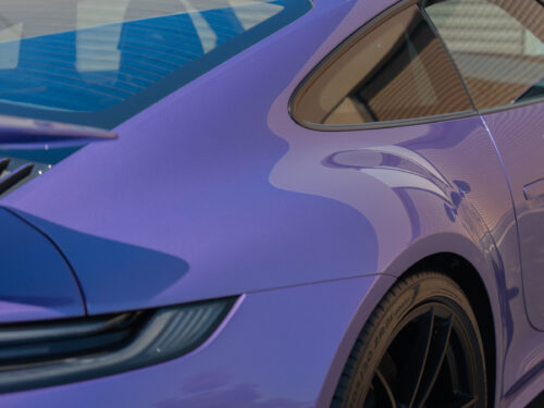 2024 Porsche 911 Carrera GTS in PTS Viola Purple Metallic — Strada Nera San Diego