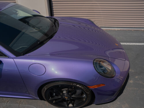 2024 Porsche 911 Carrera GTS in PTS Viola Purple Metallic — Strada Nera San Diego