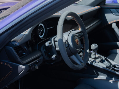 2024 Porsche 911 Carrera GTS in PTS Viola Purple Metallic — Strada Nera San Diego