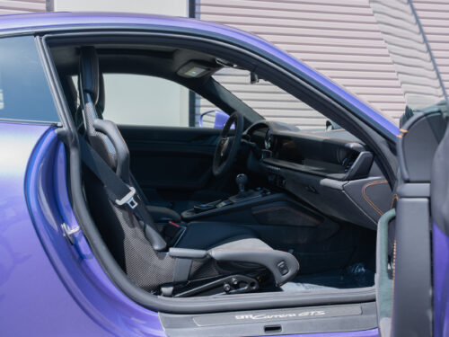 2024 Porsche 911 Carrera GTS in PTS Viola Purple Metallic — Strada Nera San Diego