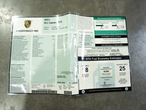 2011 Porsche 911 Carrera GTS in Carrara White — Strada Nera San Diego