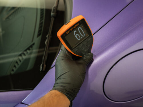 Passenger Front Fender paint reading 5