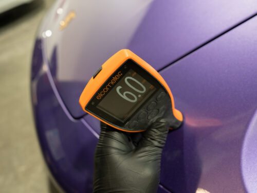 Driver Front Fender paint reading 1