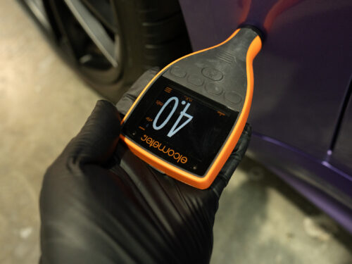 Driver Front Fender paint reading 6