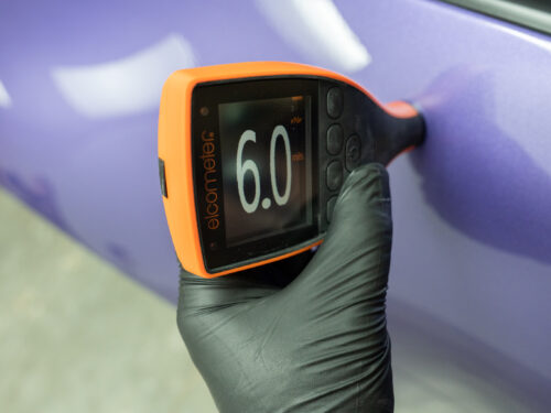 Passenger Rear Quarter Panel paint reading 6