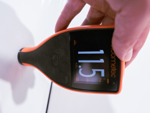 Passenger Front Fender paint reading 5