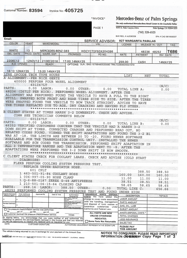 Maintenance Records