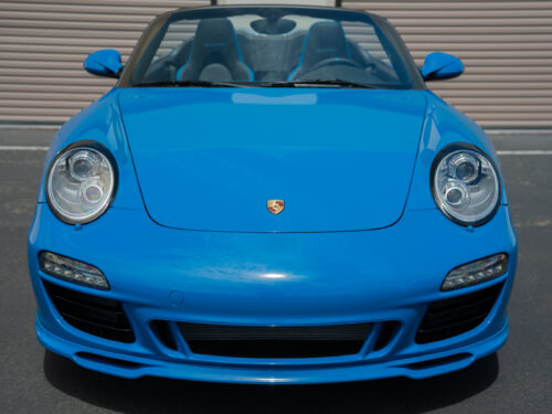 2011 Porsche Speedster in Pure Blue — Strada Nera San Diego