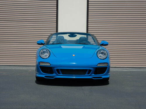 2011 Porsche Speedster in Pure Blue — Strada Nera San Diego