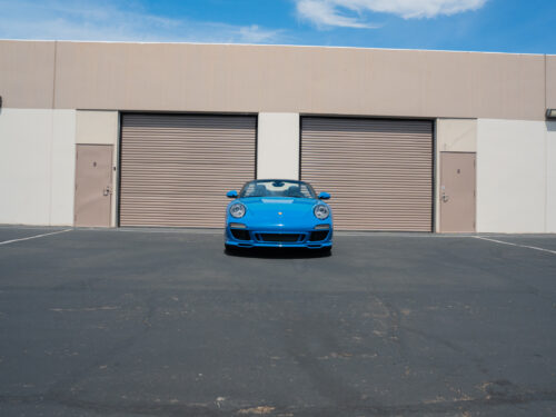 2011 Porsche Speedster in Pure Blue — Strada Nera San Diego