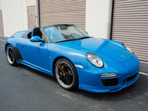 2011 Porsche Speedster in Pure Blue — Strada Nera San Diego