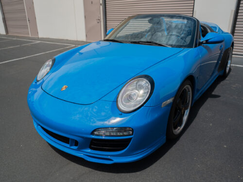 2011 Porsche Speedster in Pure Blue — Strada Nera San Diego