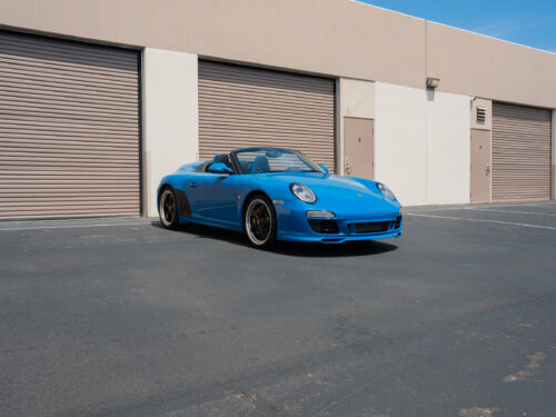 2011 Porsche Speedster in Pure Blue — Strada Nera San Diego