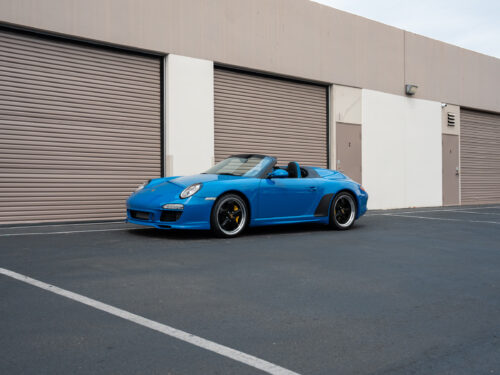 2011 Porsche Speedster in Pure Blue — Strada Nera San Diego
