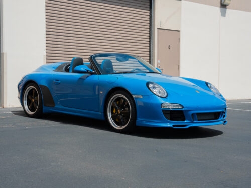 2011 Porsche Speedster in Pure Blue — Strada Nera San Diego
