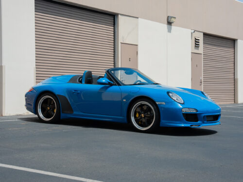 2011 Porsche Speedster in Pure Blue — Strada Nera San Diego