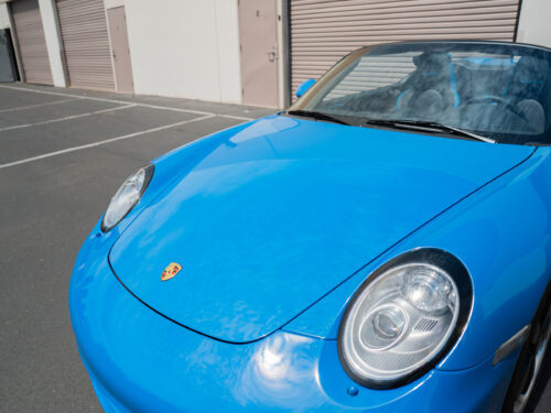 2011 Porsche Speedster in Pure Blue — Strada Nera San Diego
