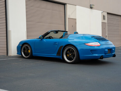 2011 Porsche Speedster in Pure Blue — Strada Nera San Diego