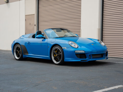 2011 Porsche Speedster in Pure Blue — Strada Nera San Diego