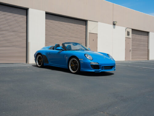2011 Porsche Speedster in Pure Blue — Strada Nera San Diego