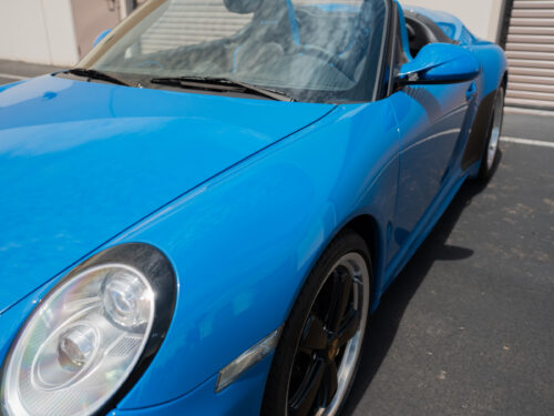 2011 Porsche Speedster in Pure Blue — Strada Nera San Diego