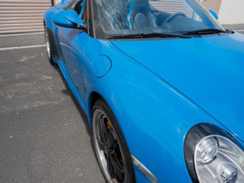 2011 Porsche Speedster in Pure Blue — Strada Nera San Diego