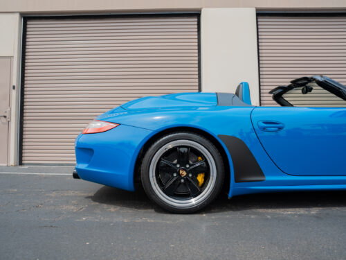 2011 Porsche Speedster in Pure Blue — Strada Nera San Diego