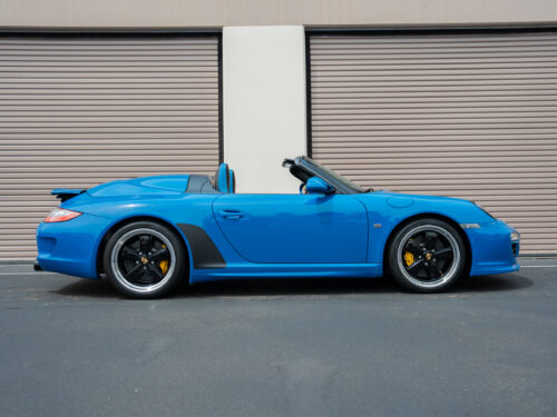 2011 Porsche Speedster in Pure Blue — Strada Nera San Diego