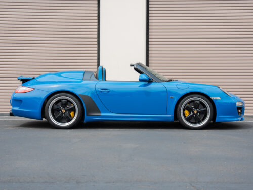 2011 Porsche Speedster in Pure Blue — Strada Nera San Diego