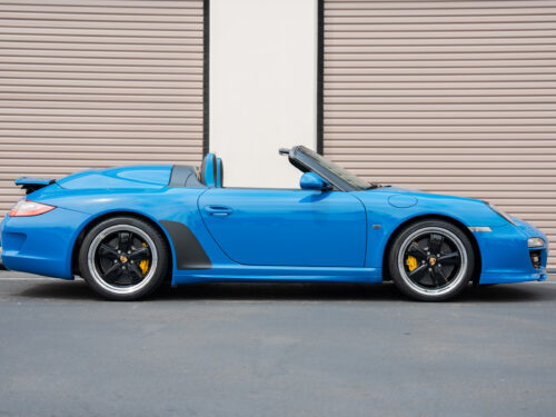 2011 Porsche Speedster in Pure Blue — Strada Nera San Diego