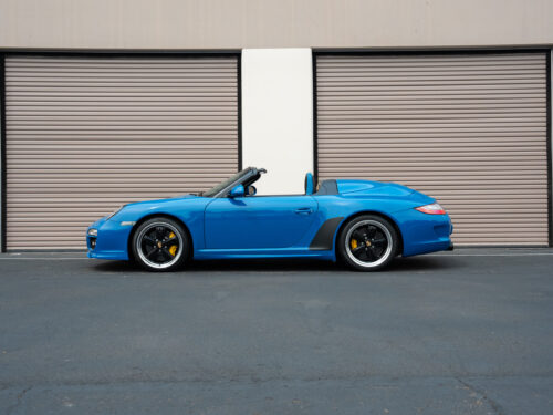 2011 Porsche Speedster in Pure Blue — Strada Nera San Diego