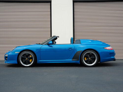2011 Porsche Speedster in Pure Blue — Strada Nera San Diego