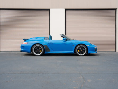 2011 Porsche Speedster in Pure Blue — Strada Nera San Diego