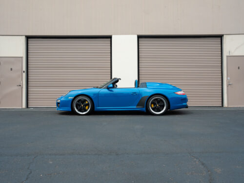 2011 Porsche Speedster in Pure Blue — Strada Nera San Diego